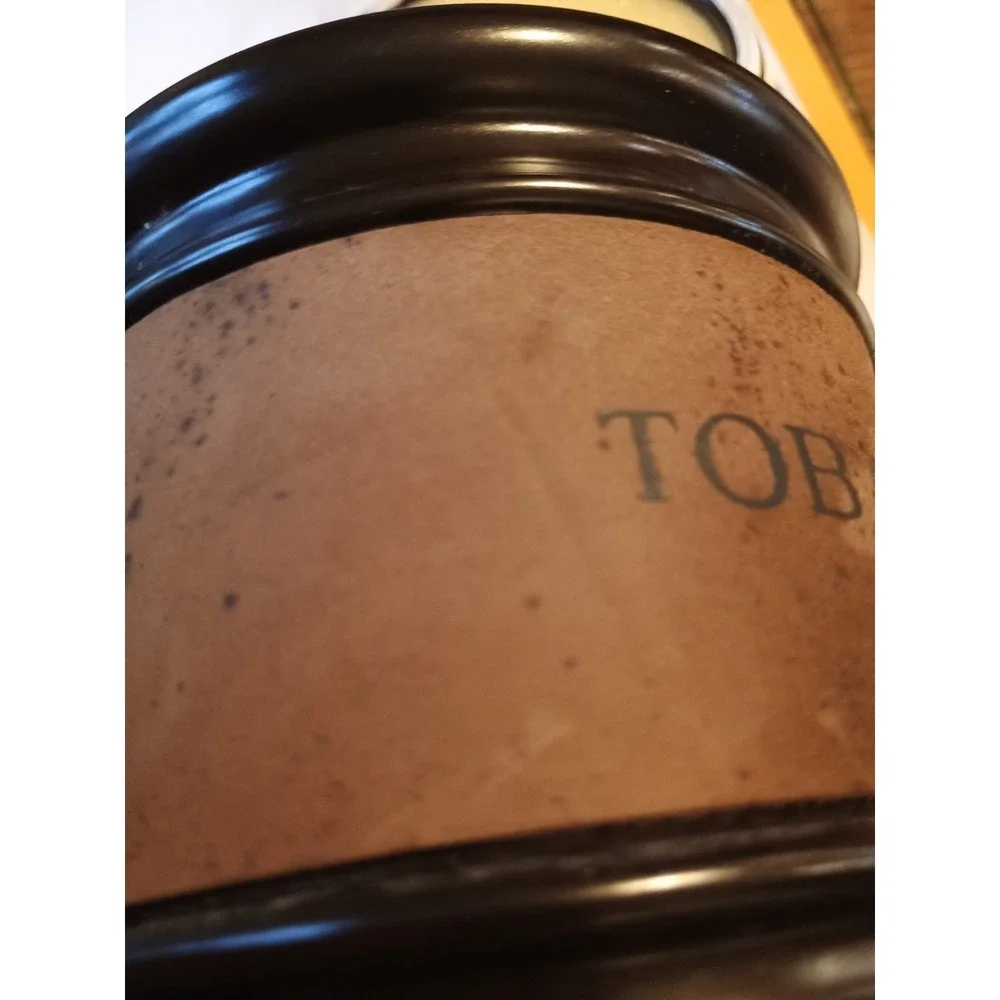 Vintage Tobacco‎ Jar With Lid / Cigar Humidor Italy 6